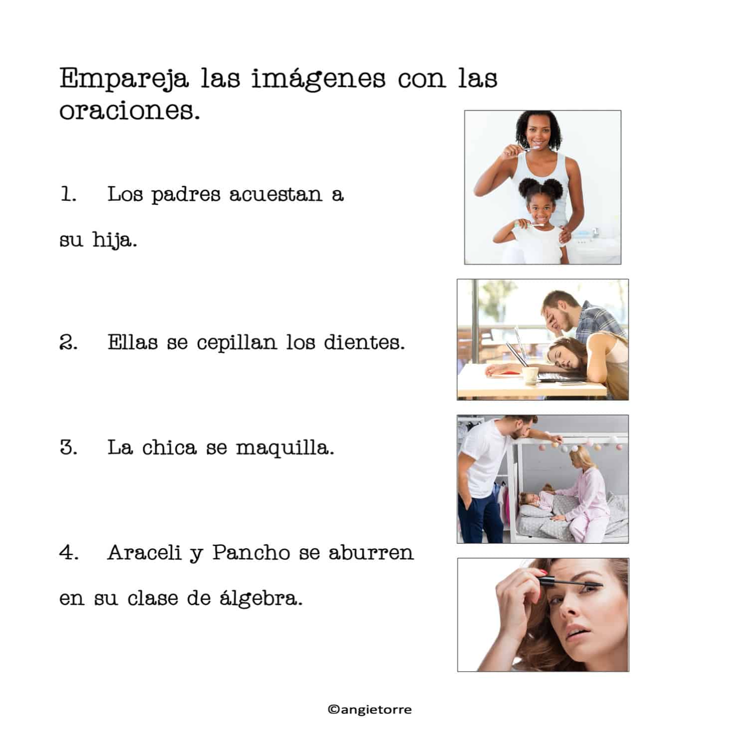 Spanish Reflexive Verbs and Daily Routine Google Drive Activities - Image 3