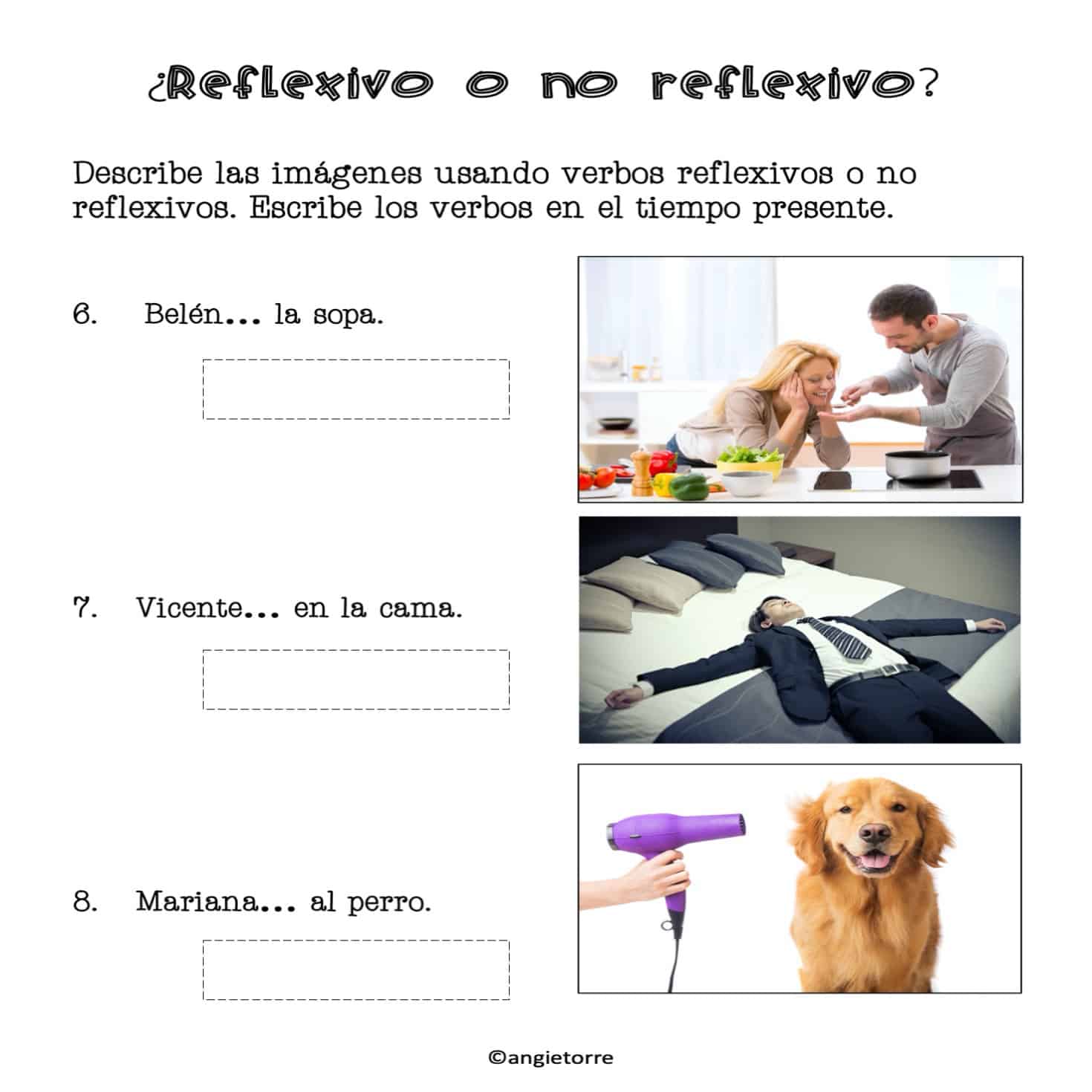 Spanish Reflexive Verbs and Daily Routine Google Drive Activities - Image 7