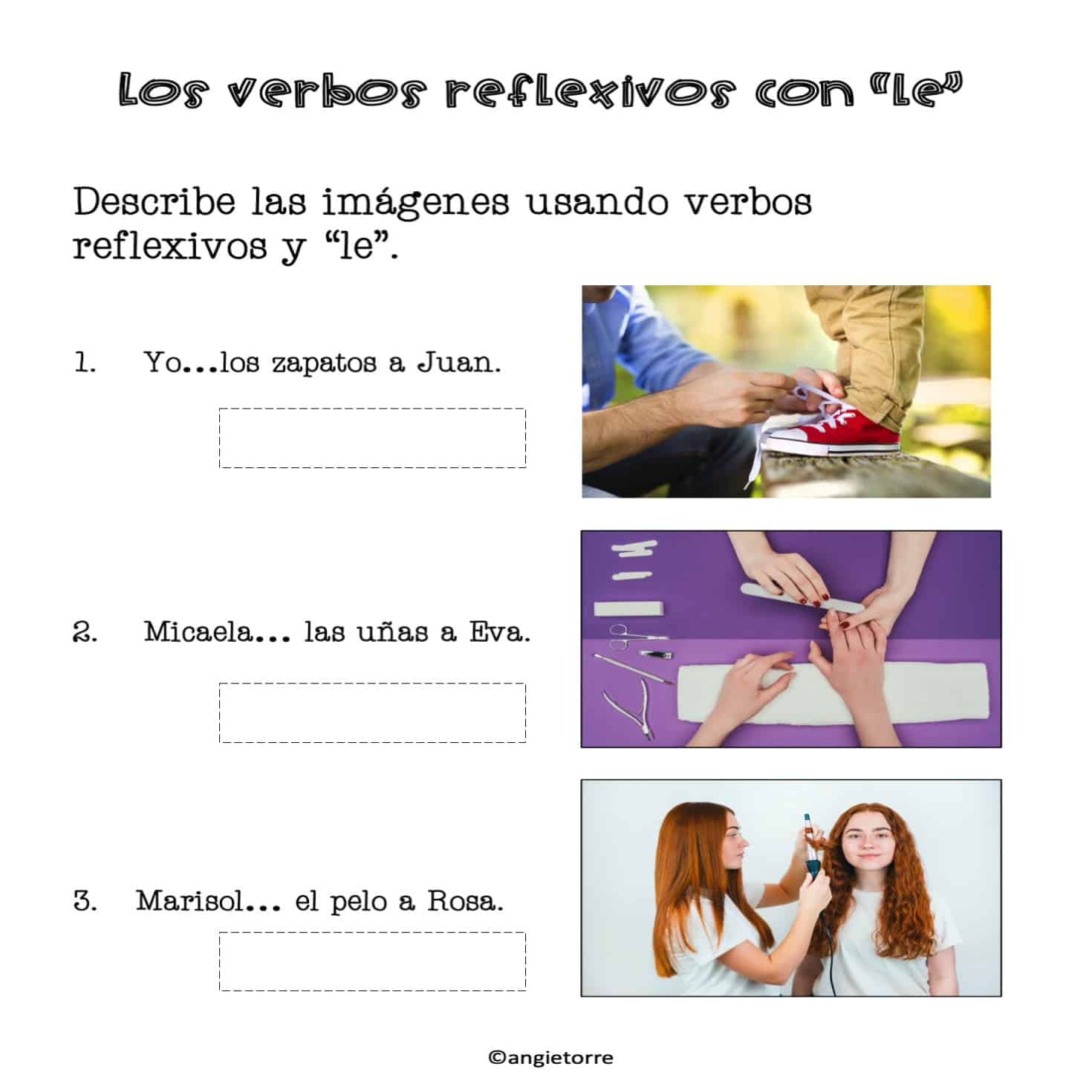 Spanish Reflexive Verbs and Daily Routine Google Drive Activities - Image 8