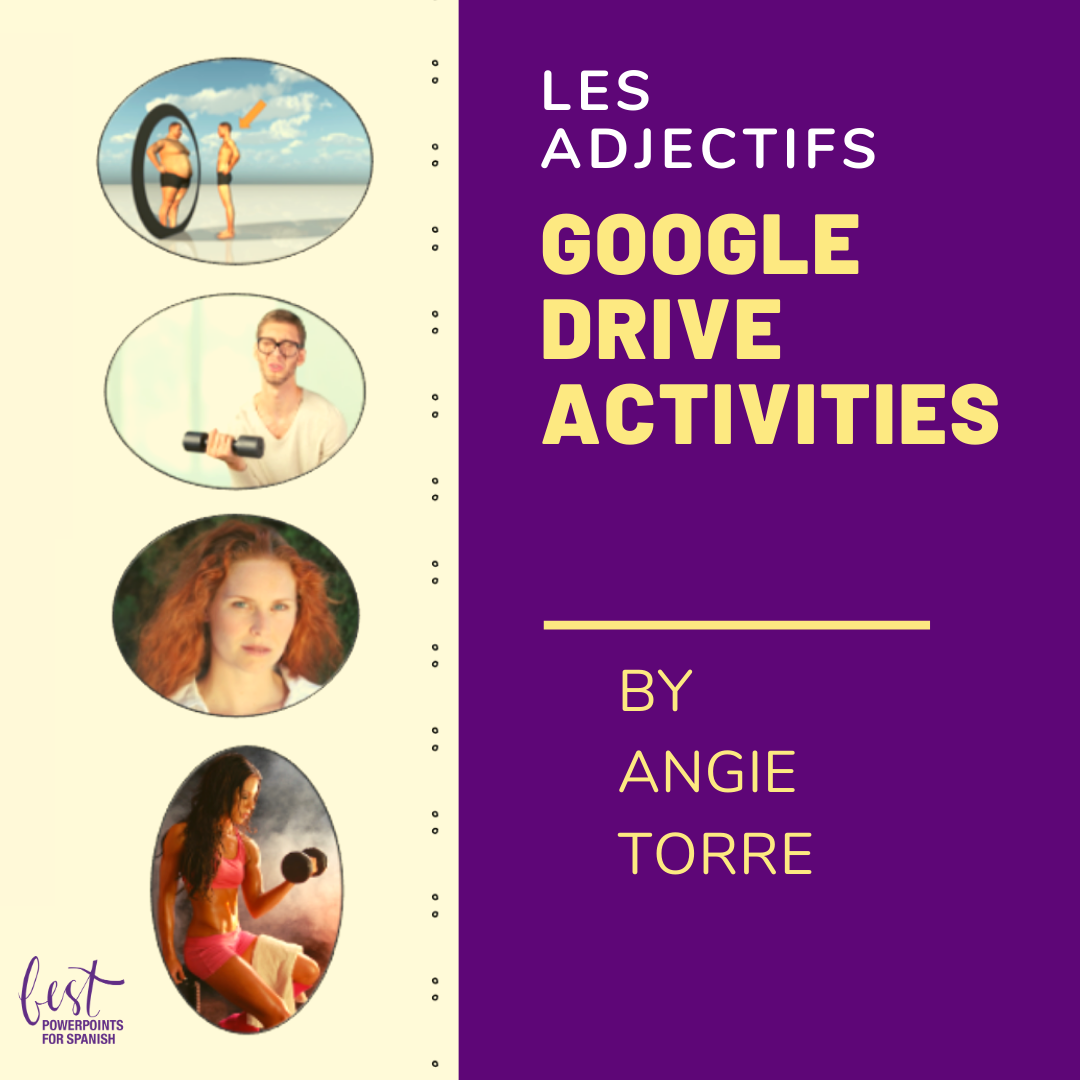 French Google Drive Activities Bundle