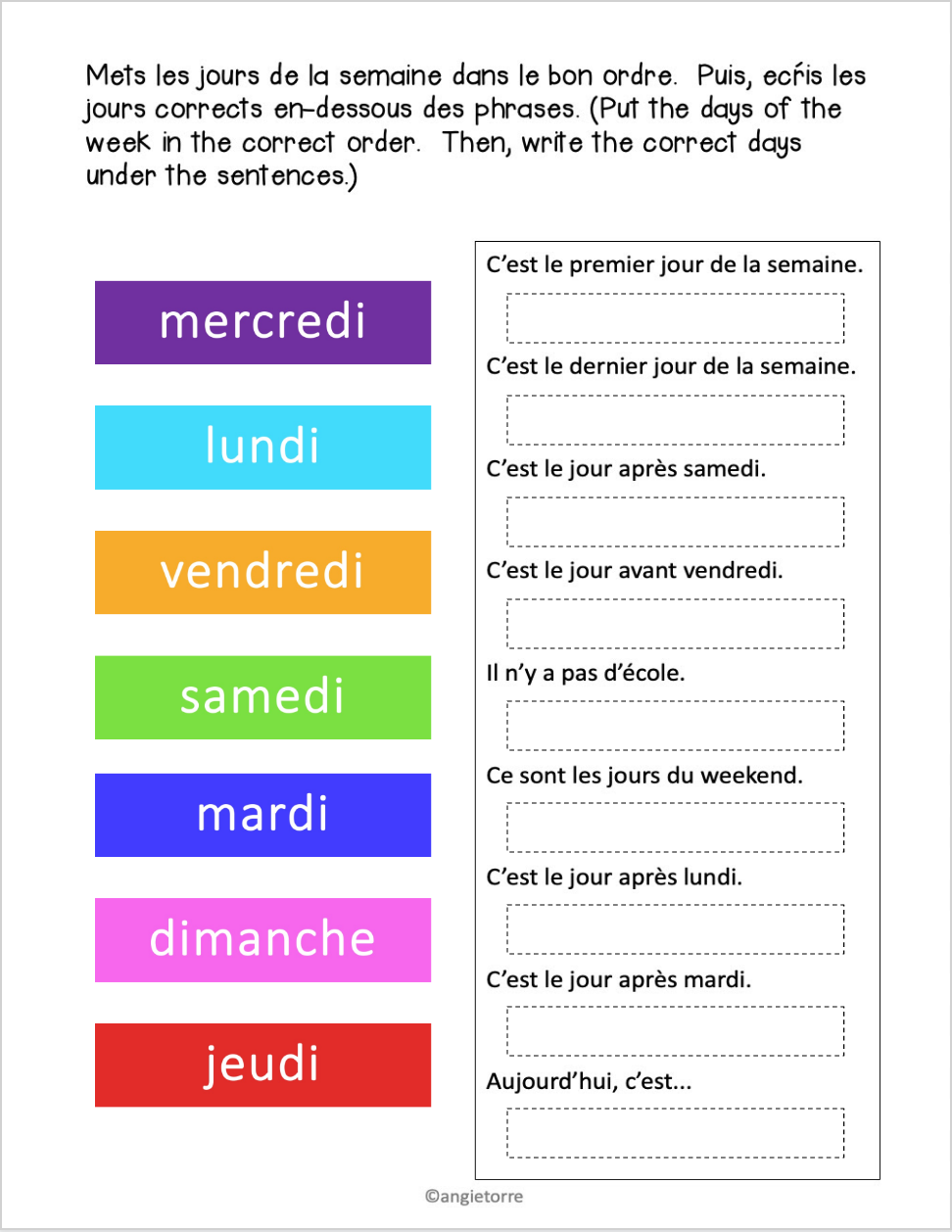 French Google Drive Activities Bundle - Image 4