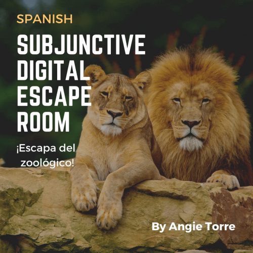 Spanish Subjunctive Digital Escape Room