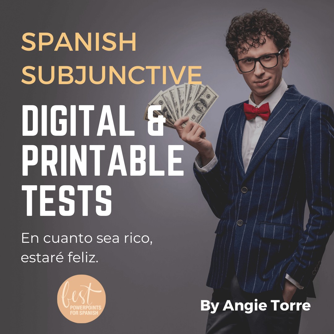 Spanish Subjunctive Digital and Printable Assessments | Tests | Worksheets