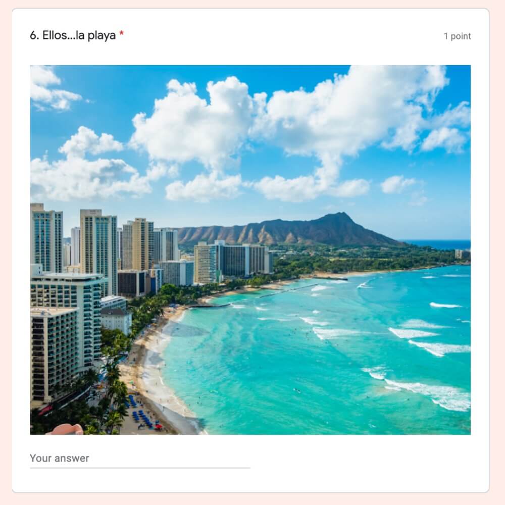 Spanish Verb IR + al and a la | No Prep Google Forms Activity or Assessment - Image 2