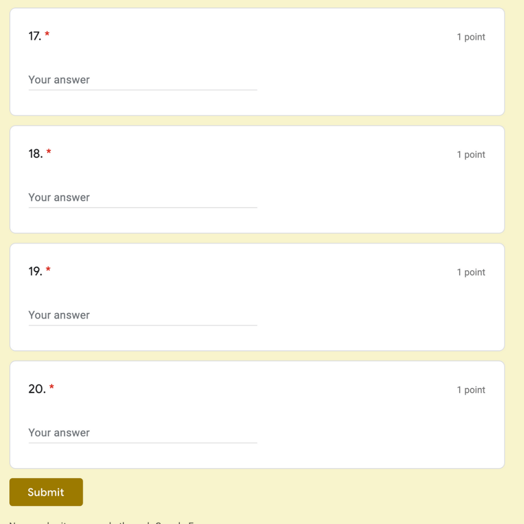 Spanish Numbers 0-100 Google Forms Digital Listening Activity - Image 2