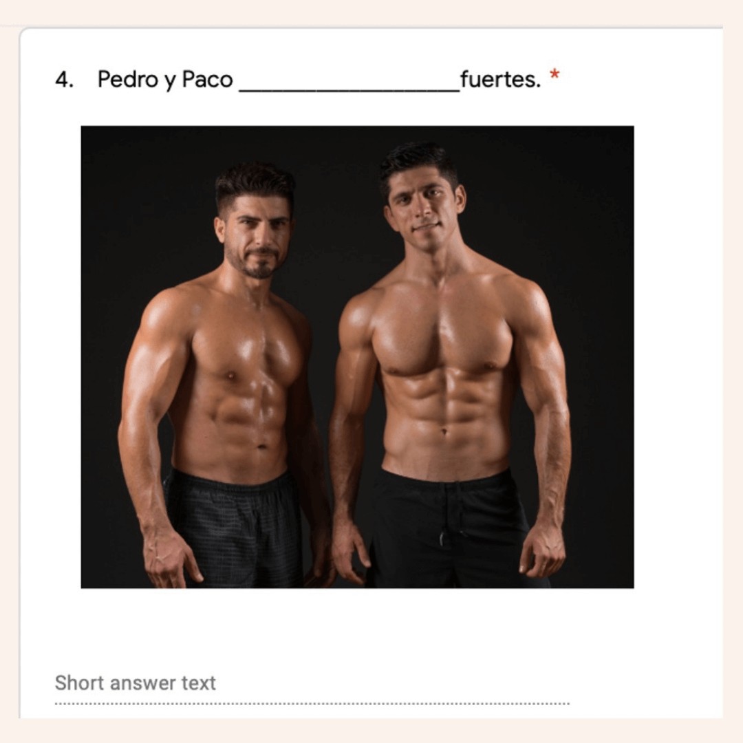 Spanish Verb Ser Present Tense No Prep Google Forms Activity or Assessment - Image 4