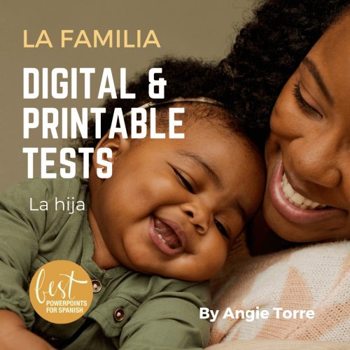 La familia Digital and Printable Tests Black mother and baby laughing