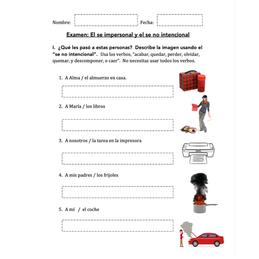 Spanish 3 Tests, Quizzes, and Worksheets for an Entire Year Bundle - Image 3