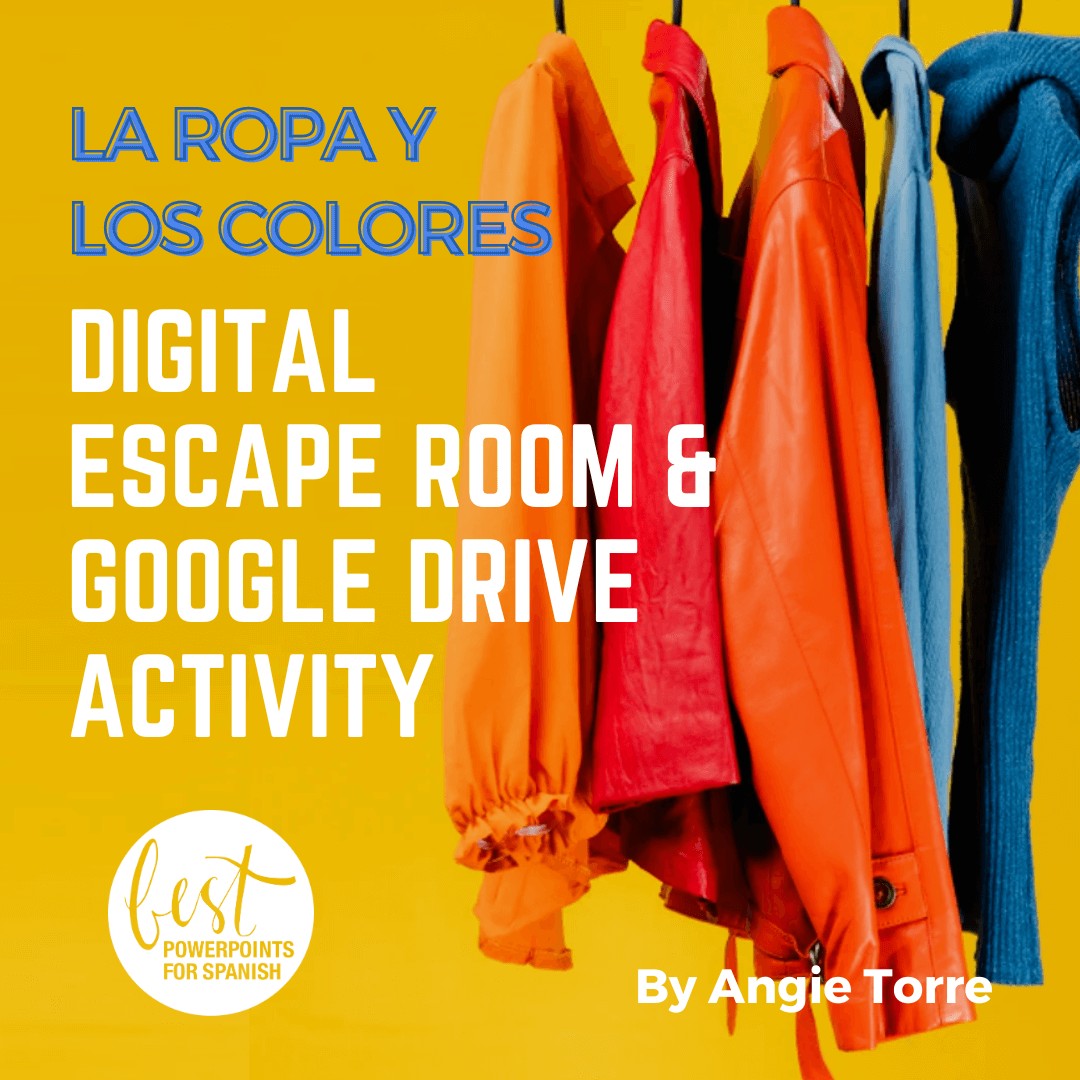 Spanish Clothing Digital Escape Room