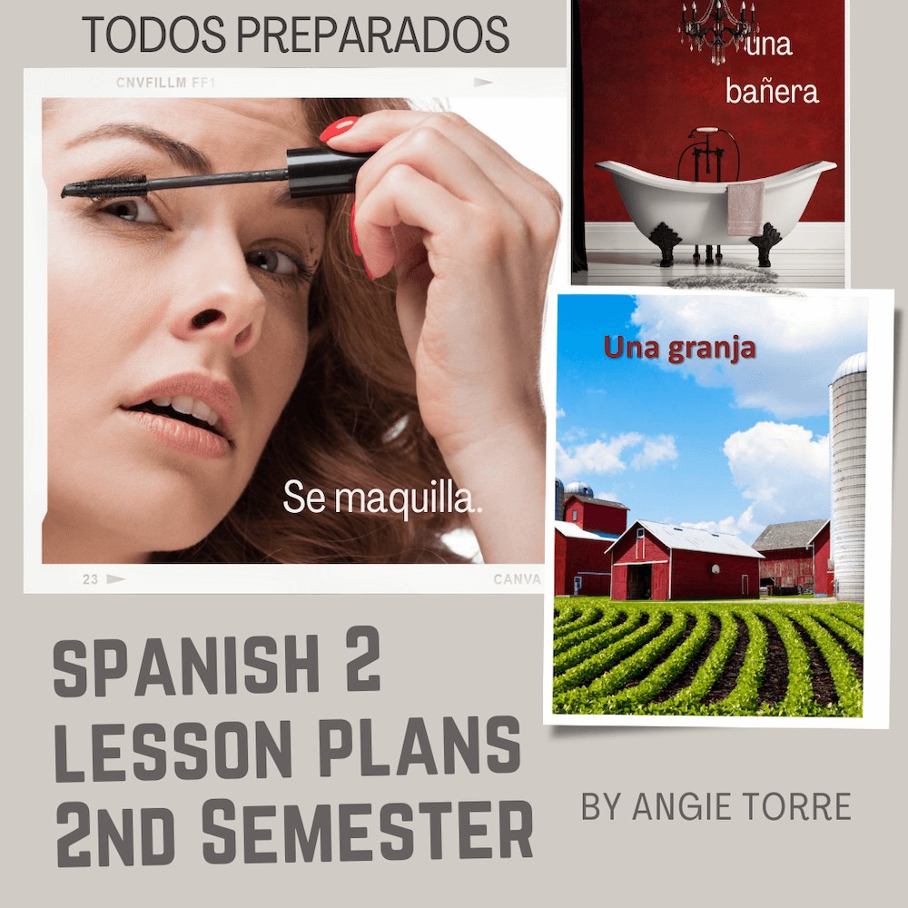 Spanish 2 Curriculum and Lesson Plans for Second Semester