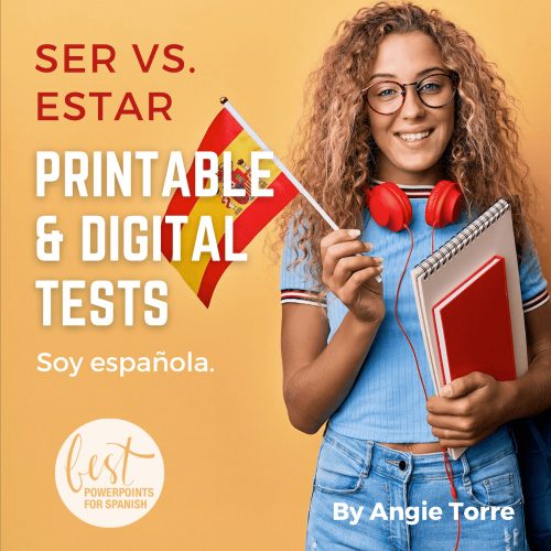 Ser vs Estar Autocorrecting Google Forms Test and Activity