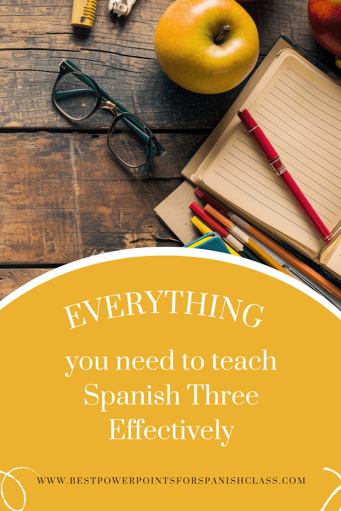 Absolutely Everything You Need to Teach Spanish 3 Effectively
