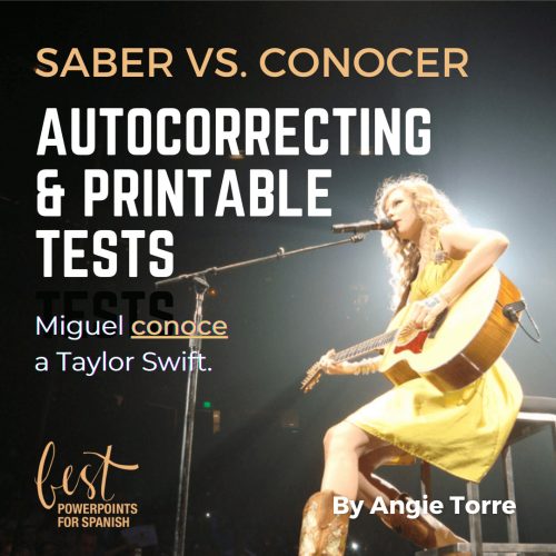 Saber vs Conocer Tests Printable and Digital