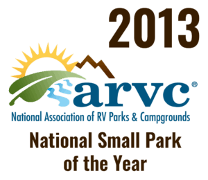2013 ARVC National Small Park of the Year award