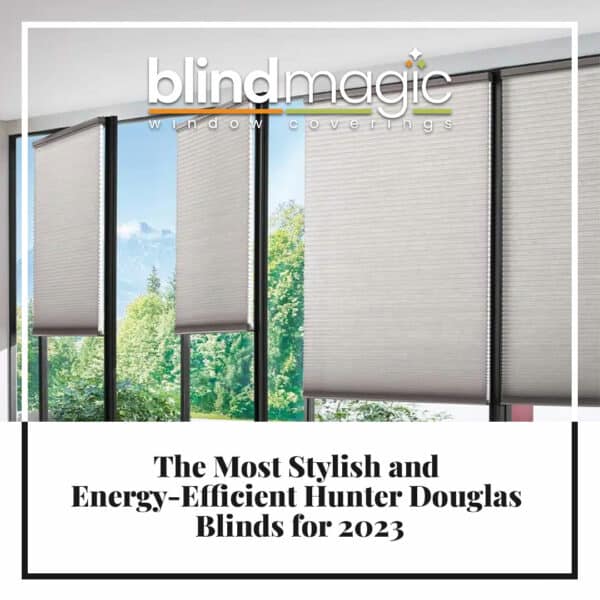 Light-filtering window blinds for energy efficiency and modern style.
