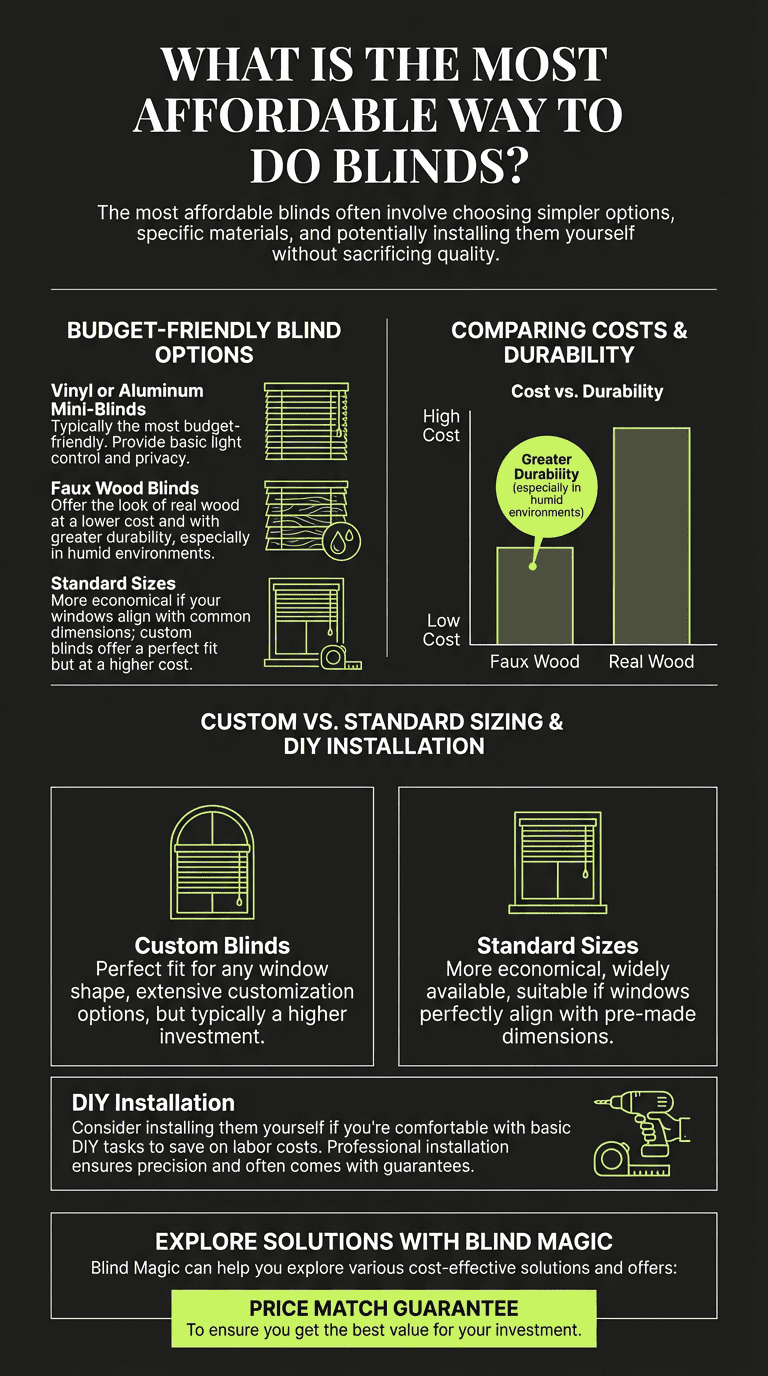 Durability of faux wood blinds.