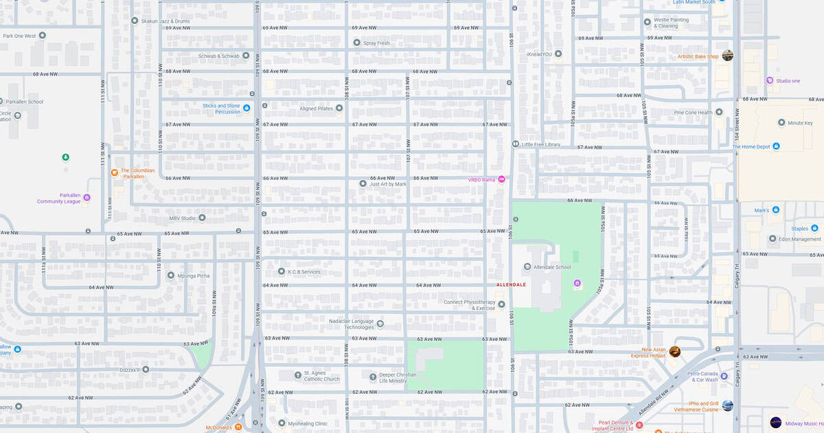Map of Toronto showing streets, parks, and landmarks for navigation and urban planning.