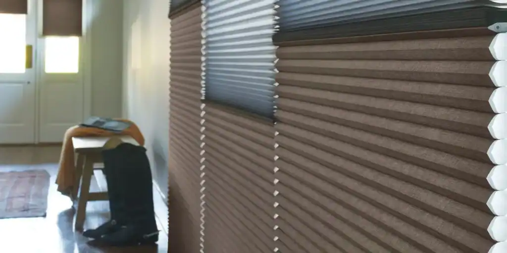 Elegant Duette® Honeycomb Shades providing energy efficiency and light control in a contemporary home.
