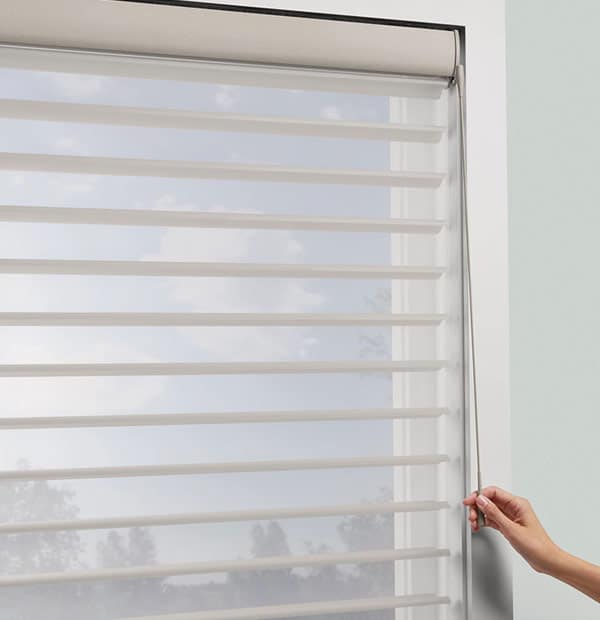 Roller blackout window shade with modern design and privacy, ideal for home or office window treatments.