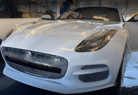 car at messer window tinting