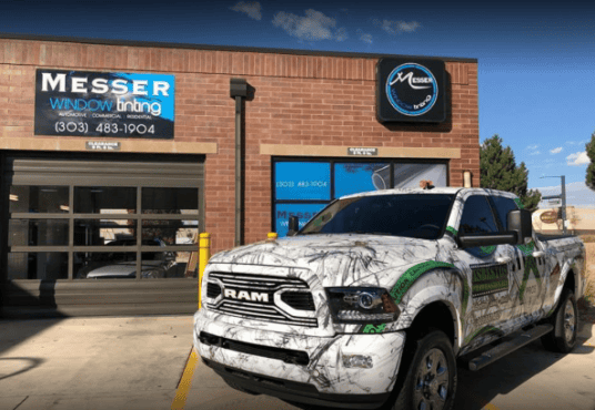 messer window tinting exterior