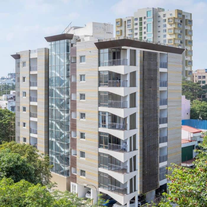 Aludecor Residential Project- Bhoomi Buildings Chennai