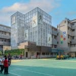 Educational façades in India