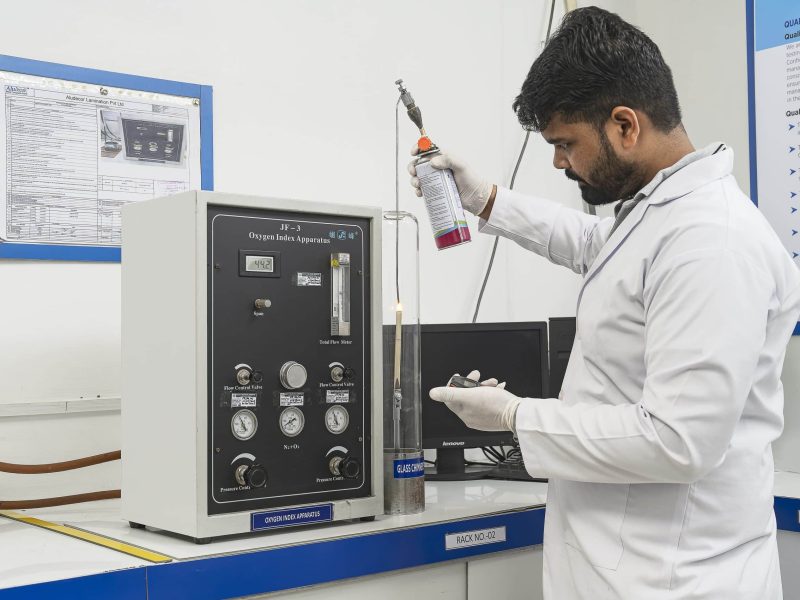 FR Lab - LOI Testing Machine