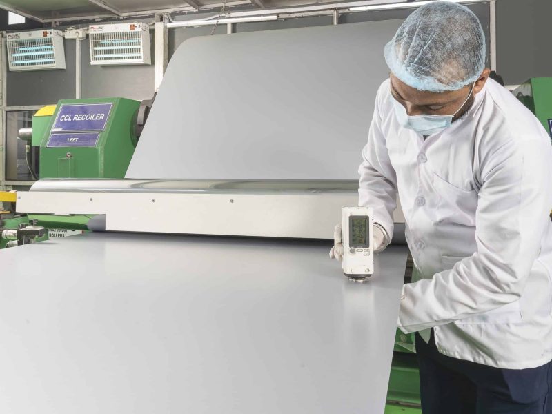 Coil Online Inspection Area Colour Difference Measurement