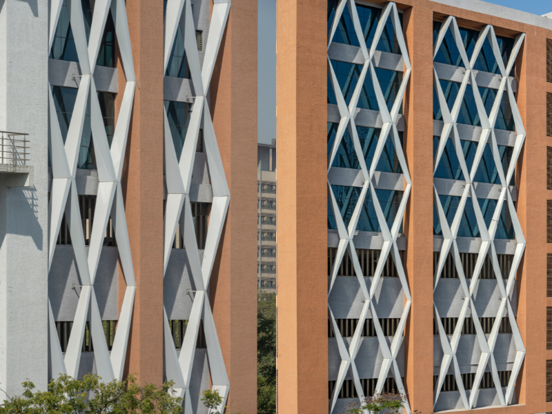 Cross section of ACP texture