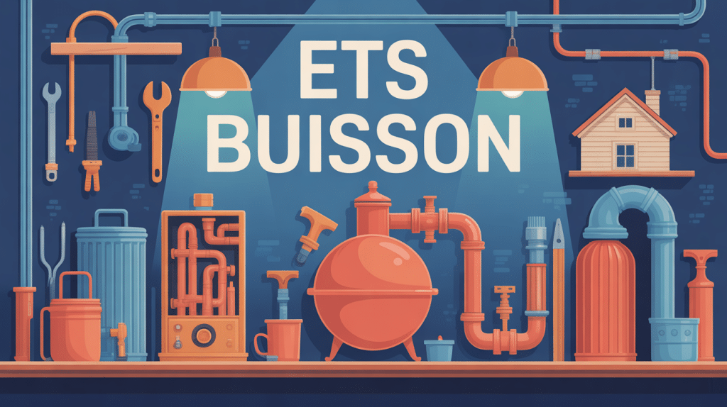 Illustration entreprise ETS Buisson plomberie chauffage