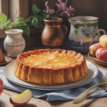 fougnarde dessert traditionnel avec pommes caramélisées