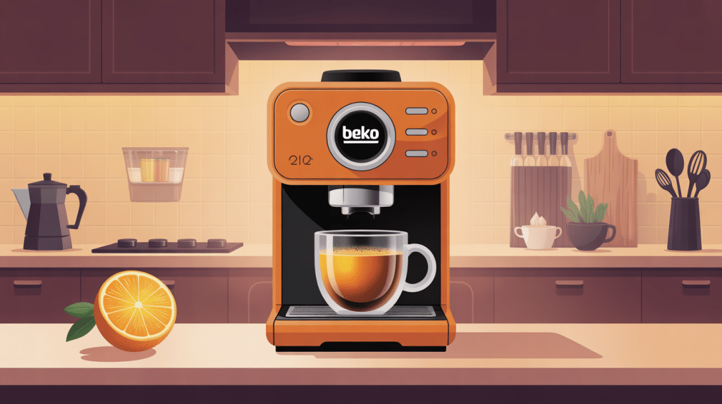 machine à café beko voyant orange mise en avant