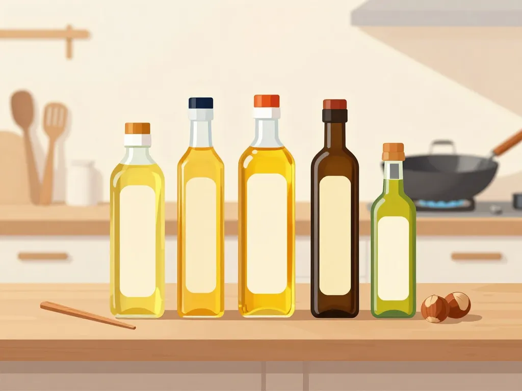 par quoi remplacer l'huile de sésame bouteilles huiles alternatives wok