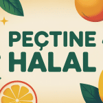 illustration pectine halal certification fruits