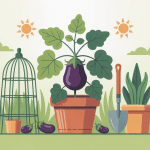 peut-on garder un pied d'aubergine d'une année sur l'autre dans un jardin potager