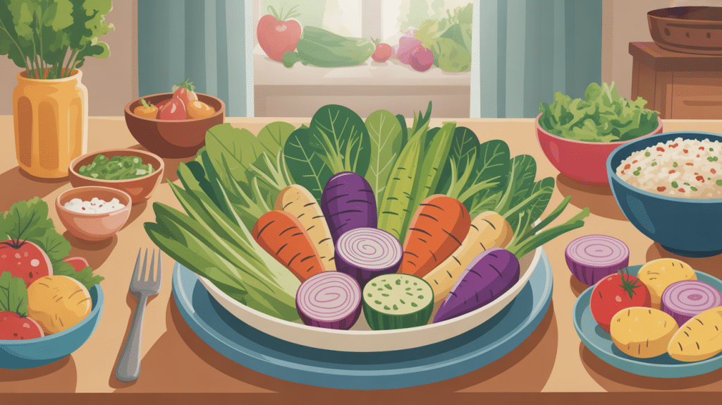 quel accompagnement avec les farcis image assiette et accompagnements