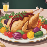 quel légumes avec un poulet au vin jaune et morilles accompagnement gastronomique