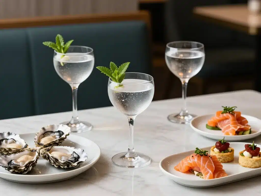 vodka renaissance cocktails gourmet et mets raffinés