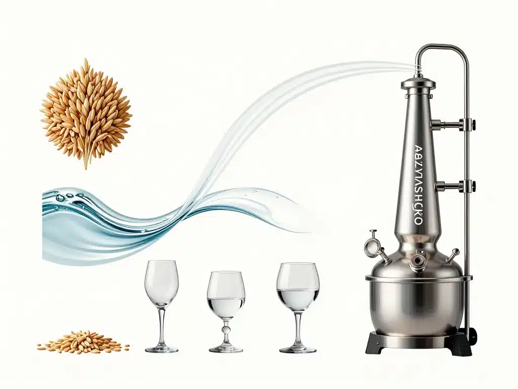 vodka renaissance schéma distillation ingrédients nobles