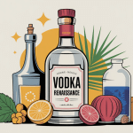 vodka renaissance bouteille premium française design moderne