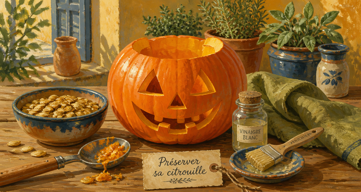 conserver citrouille halloween sans moisissure