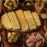 liste courses raclette 10 personnes plateau fromages charcuteries