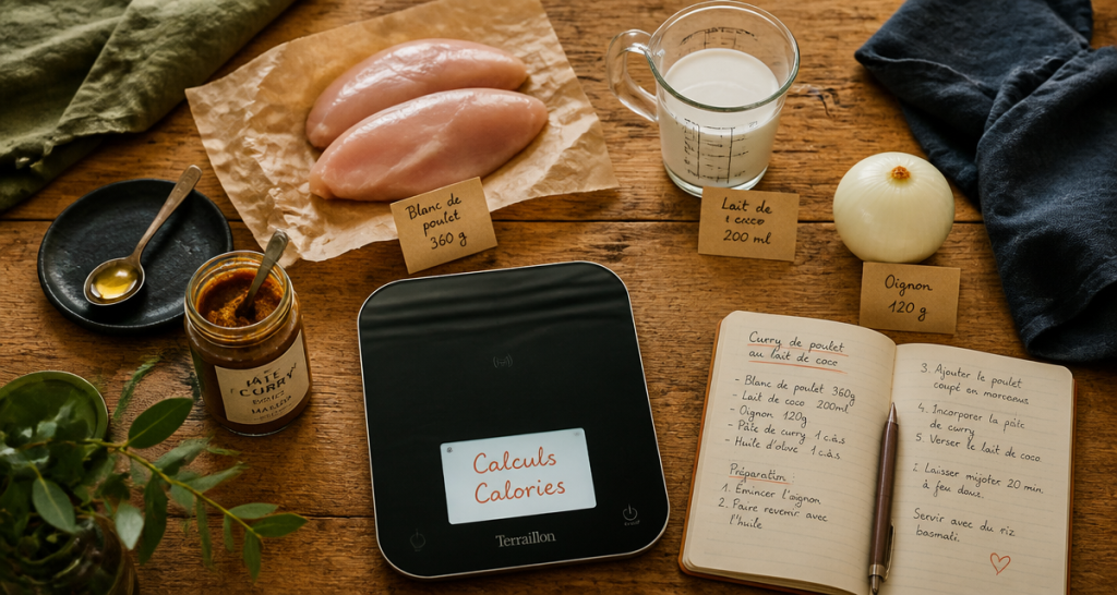 Calculer les calories d&rsquo;une recette : la méthode précise pour maîtriser vos apports