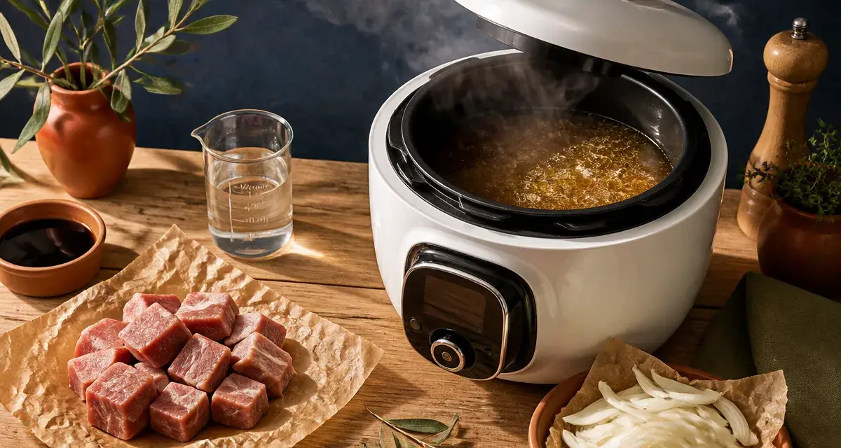 Cuisson rapide cookeo : 2 niveaux de pression, bouillon et ingrédients