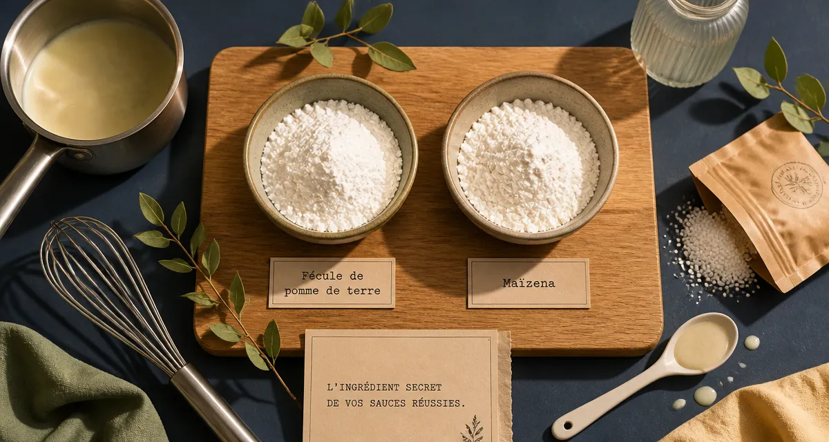 Fécule de pommes de terre maizena, poudres pour textures épaisses