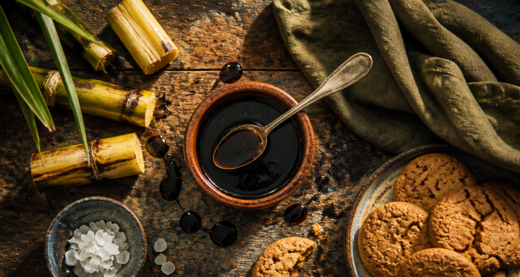 qu est ce que la melasse bol cookies canne à sucre