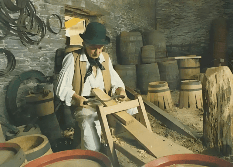 Barrel Maker at Work