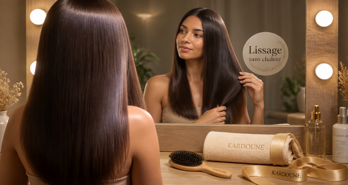 comment lisser ses cheveux sans lisseur femme cheveux lisses naturels