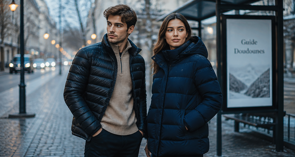 doudoune veste homme femme hiver urbain